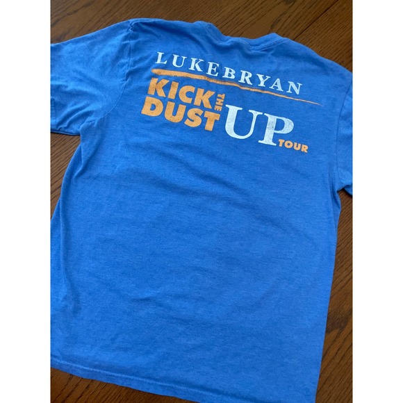 Luke Bryan Kick The Dust Up Tour Shirt Size M - Picture 2 of 4